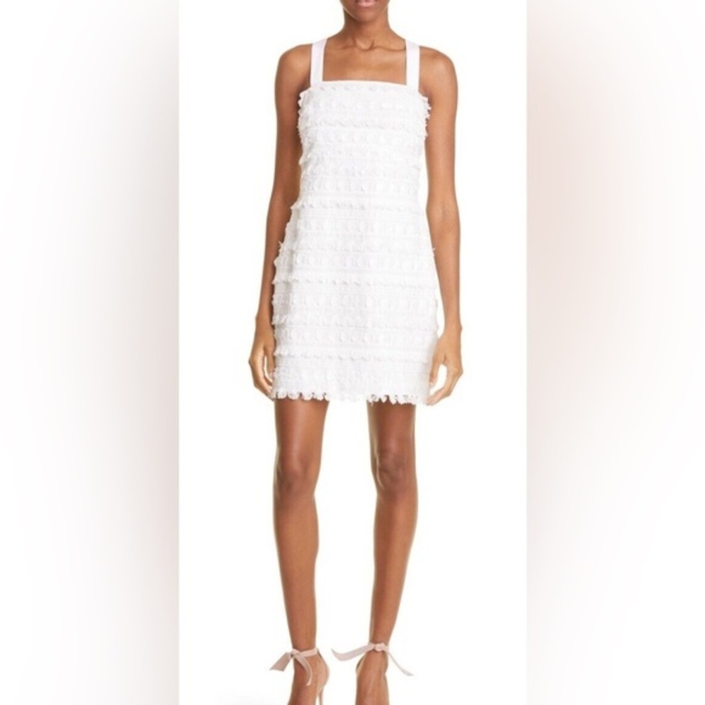 NWT TED BAKER Eleynor Mini Dress In White size 0